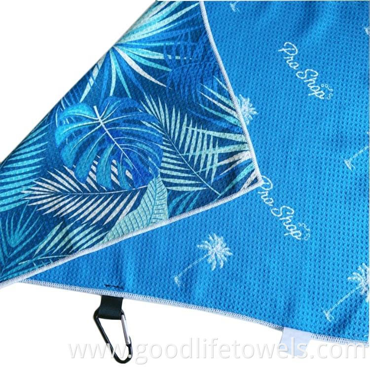 Strong Absorbent Microfiber Golf Towel